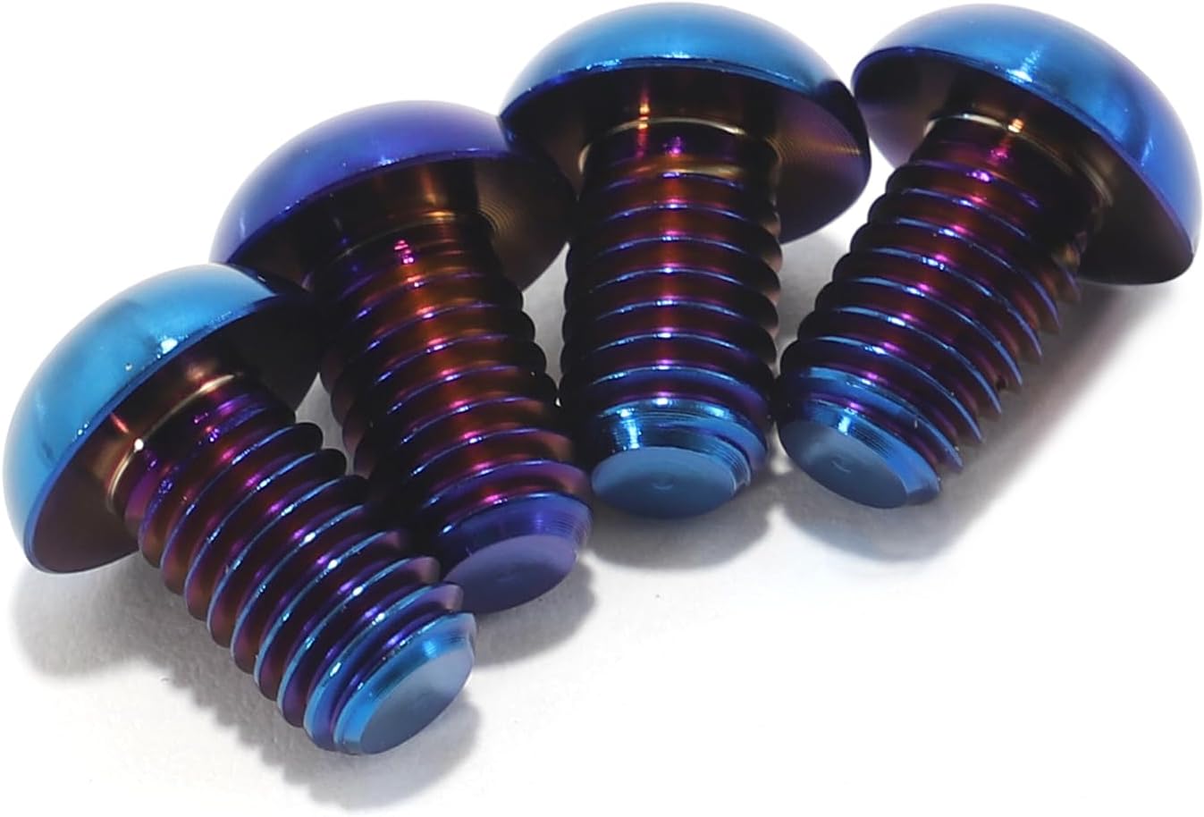 Titanium Controller Bolts — Burnt Blue (Talaria XXX / Surron)